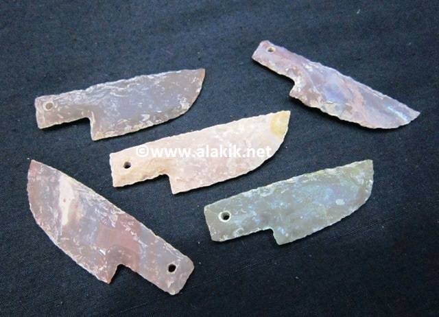 Small 2inch Knife - Stone Knife - Agate Arrowheads